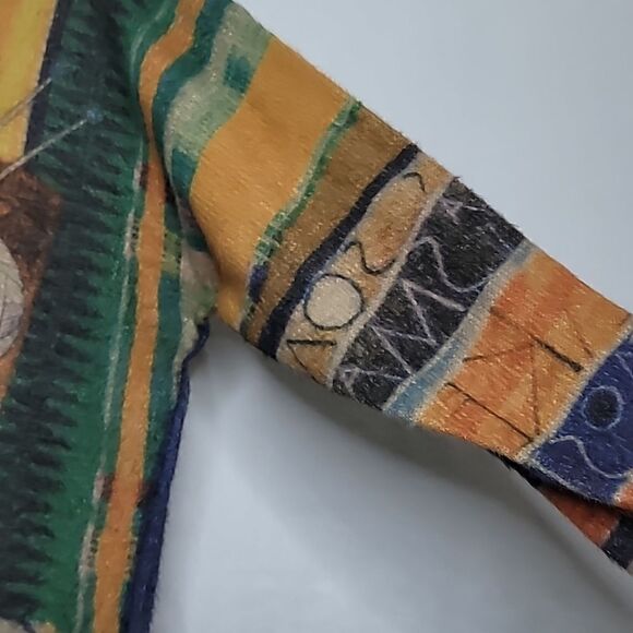 YESNO Oversized Sized Bear Wool Cotton Blend Sweater - Picture 5 of 7